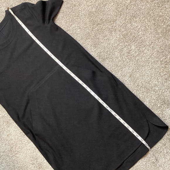 Lululemon LAB CONCEPT PIECE Structured T-Shirt Dress with pockets Grey Size 4 - Picture 9 of 11